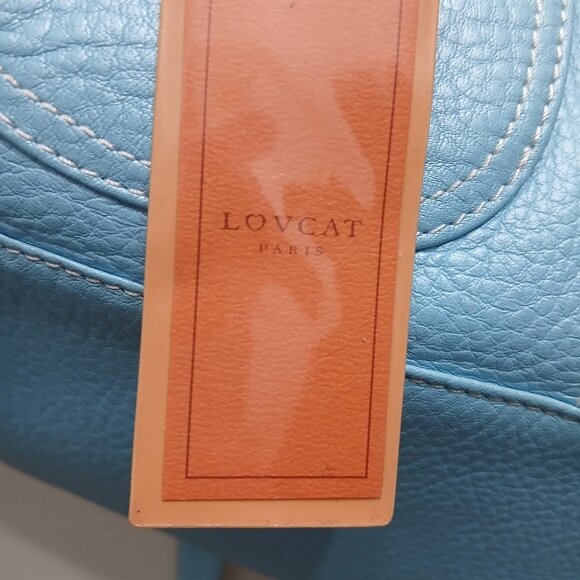Lovecat Paris Powder Blue Satchel - Picture 10 of 11